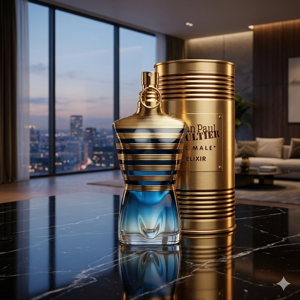 Le Male Elixir by Jean Paul Gaultier Men's 4.2 oz perfume spray