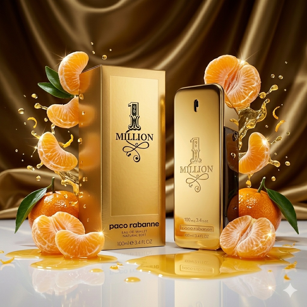 1 Million By Paco Rabanne Men's EDT TESTER 3.4 fl oz 100ml. Long-lasting designer fragrance with mandarin.
