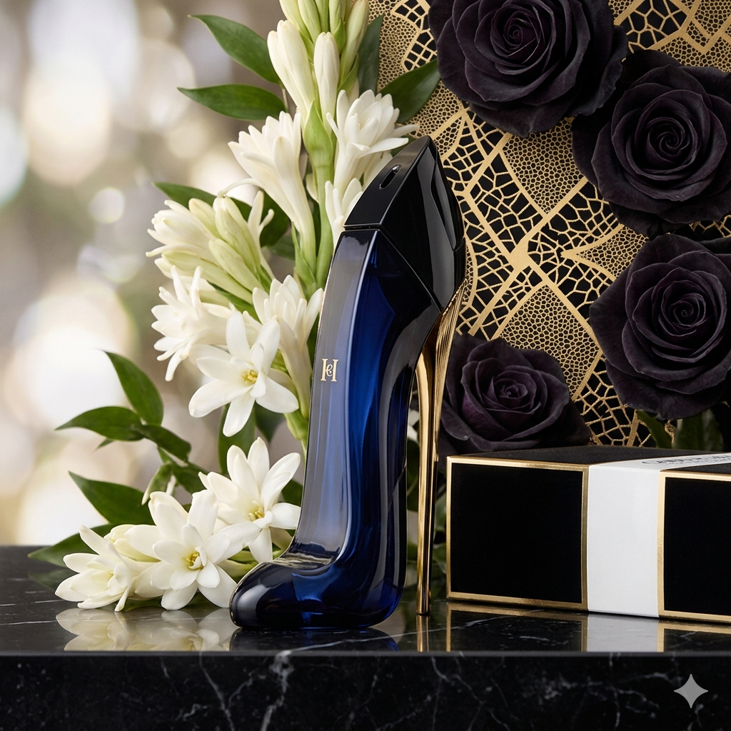 Carolina Herrera Good Girl Fragancia Para Mujeres - Notas Florales De Tuberosa, Fresco Ligera Como Oscura Edp Spray 2.7 Oz
