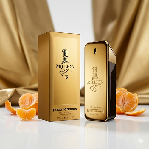1 Million By Paco Rabanne Men's EDT TESTER 3.4 fl oz 100ml. Long-lasting designer fragrance with mandarin.